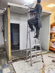 صيانة غرف التبريد و التجميد فك تركيب 6