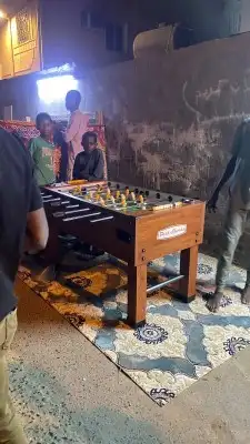 هوكي الكتروني مقاس دولي ووسط وألعاب تنس بلياردو. فرفيره 25