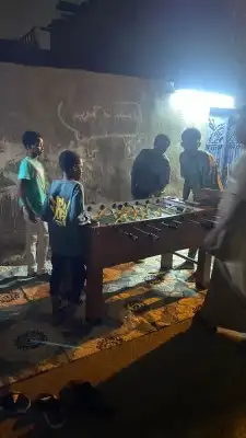 هوكي الكتروني مقاس دولي ووسط وألعاب تنس بلياردو. فرفيره 26