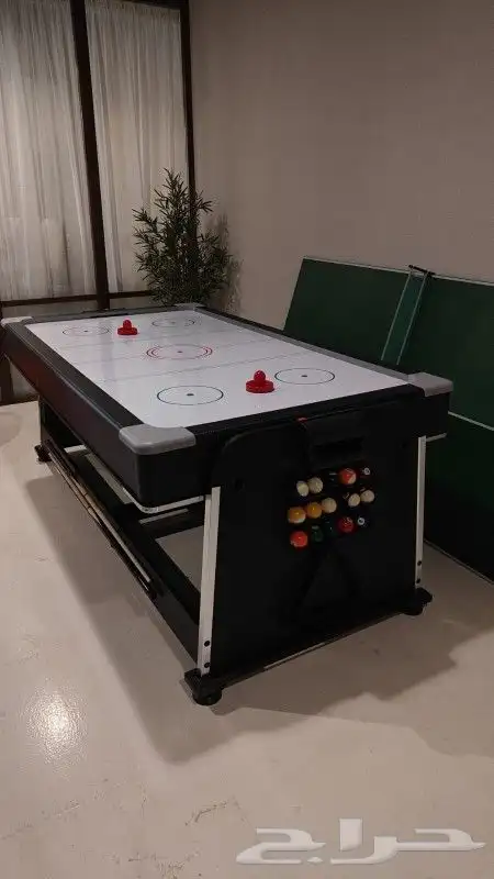 هوكي الكتروني مقاس دولي ووسط وألعاب تنس بلياردو. فرفيره 37