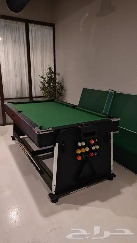 هوكي الكتروني مقاس دولي ووسط وألعاب تنس بلياردو. فرفيره 31