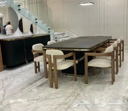 طاولات  طعام كراسي بوفيه الرياض  ابها بقيق عرعر جده مكه الم 5