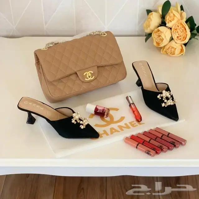 مجموعة شانيل شنطه  بوت مقاسات   ارواج متنوعه 3