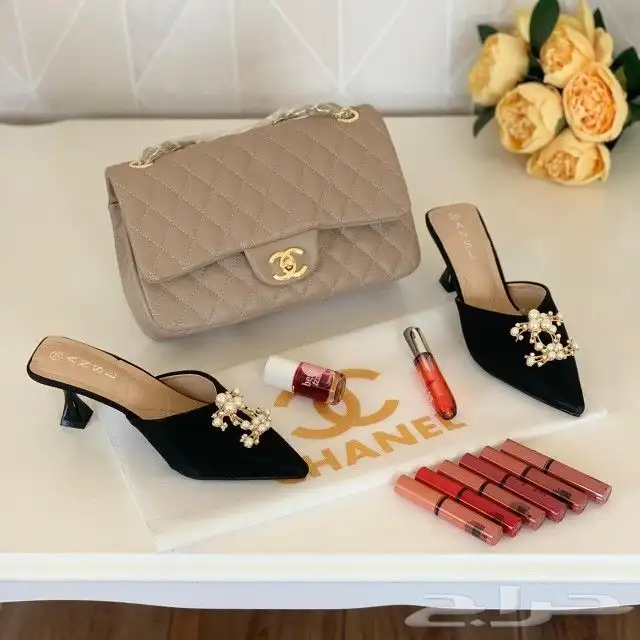 مجموعة شانيل شنطه  بوت مقاسات   ارواج متنوعه 5