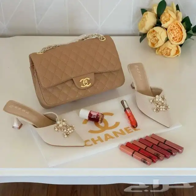 مجموعة شانيل شنطه  بوت مقاسات   ارواج متنوعه 4
