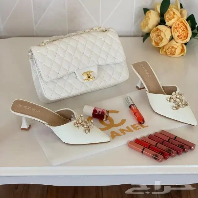 مجموعة شانيل شنطه  بوت مقاسات   ارواج متنوعه 1