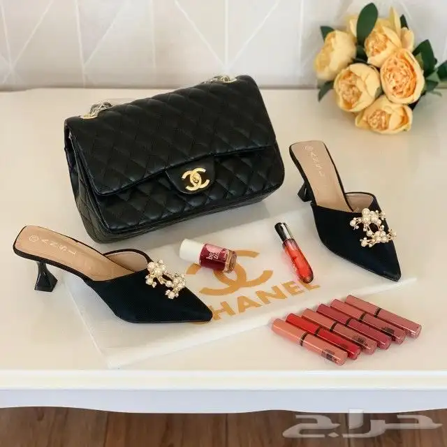 مجموعة شانيل شنطه  بوت مقاسات   ارواج متنوعه 2