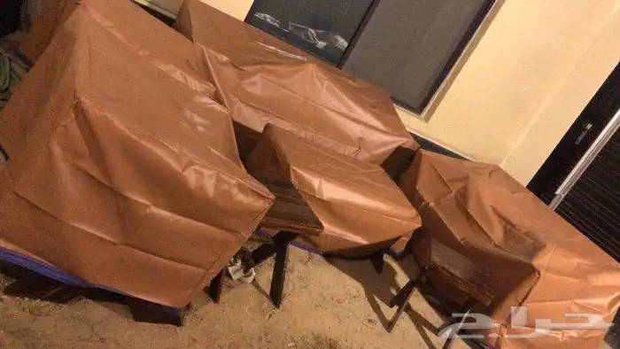 جلسات خارجيه كراسي خارجيه حديد خشب 4
