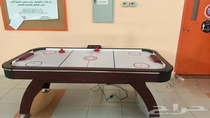 هوكي الكتروني مقاس دولي ووسط وألعاب تنس بلياردو. فرفيره 17