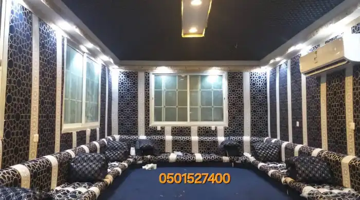 بيوت الشعر كنب ستائر انتريهات مودرن مجالس 4