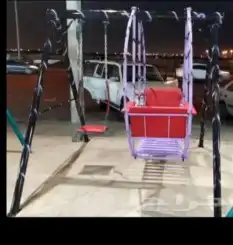 مرجيحه الزعليقه دواره نطاطه انجيلا فلاشتي مرجيحه كله في حديد 6