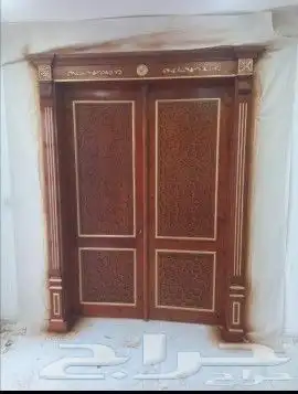 صبغ أبواب خشبيه وجبس امبورد 4