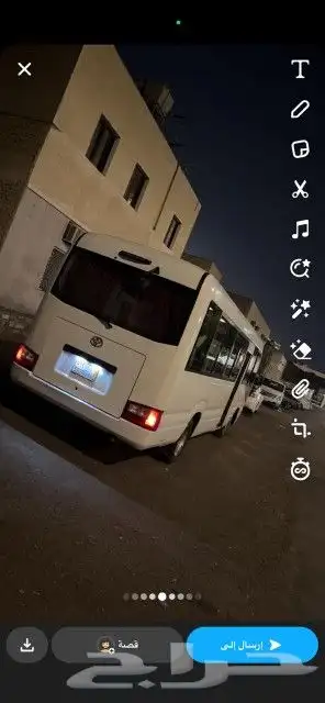 باص كوستر للايجار 1