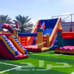 تاجير نطيطات الرياض زحاليق مائيه ملعب صابوني الرمال 3