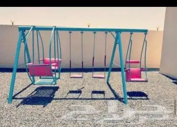 مرجيحه الزعليقه دواره نطاطه انجيلا فلاشتي مرجيحه كله في حديد 1