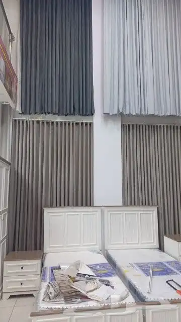 وي في مخمل ستائر تفصيل حسب الطلب 6