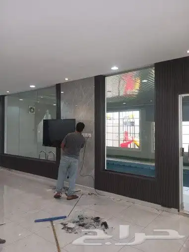 ديكورات بديل خشب بديل رخام بديل الحجر ورق جدران بويات 1