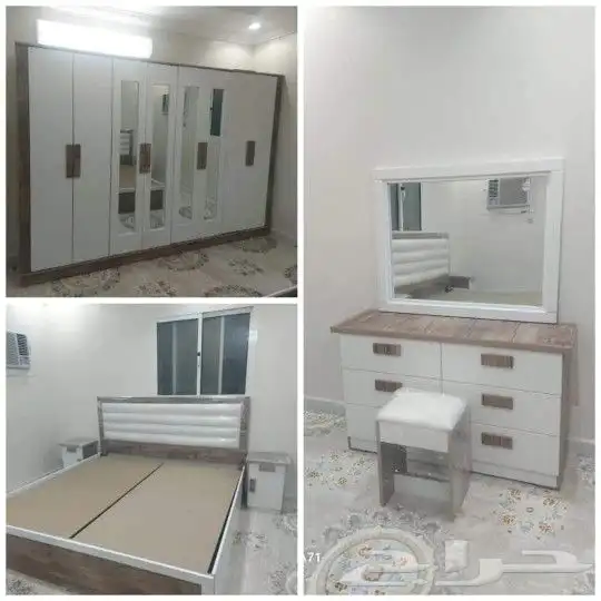 يوجد لدينا غرف نوم جديد جهز با سعر المصنع مع التواصيل والترك 9