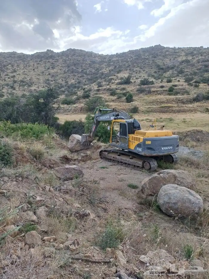 بناء جدار حجر باوكلين وشيول وقلابات سقوس 2