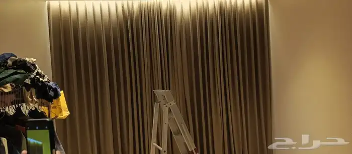 وي في مخمل ستائر تفصيل حسب الطلب 0