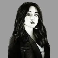 لوحة بورتريه مرسوم يدوي 1