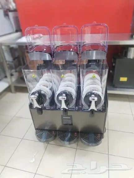 ماكينة سلاش حوضين و ثلاث أحواض 12 لتر لكل حوض 7