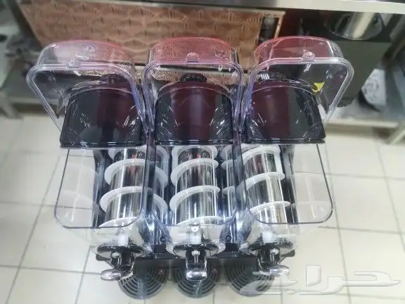 ماكينة سلاش حوضين و ثلاث أحواض 12 لتر لكل حوض 6