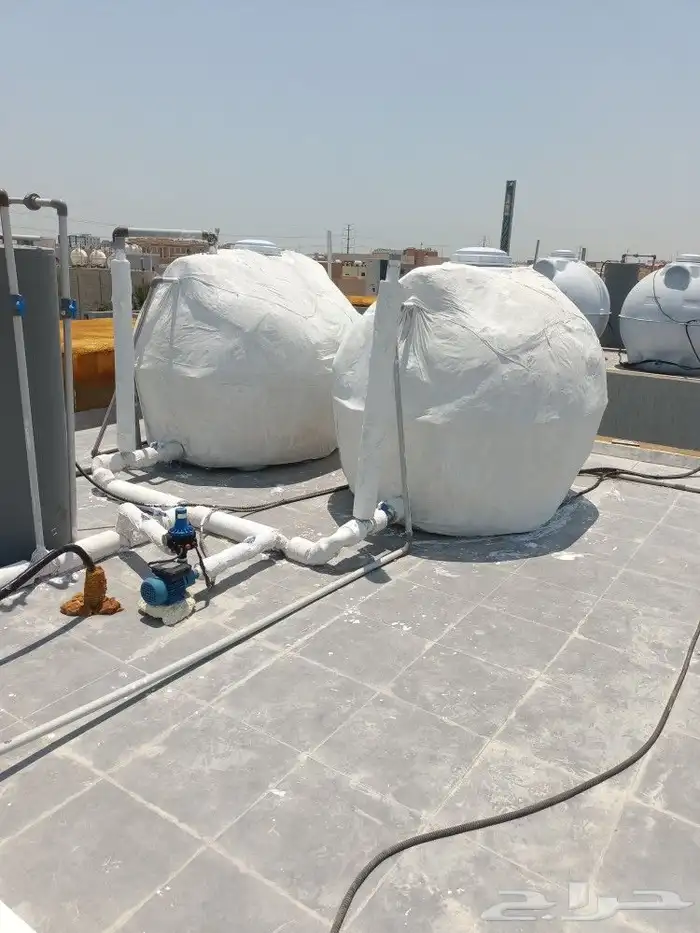 تغليف وعوازل مواسير المياه من الحرارة وعزلها بالصوف الزجاجى 1