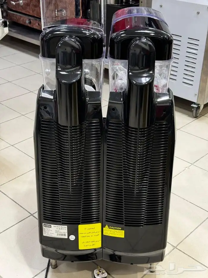 ماكينة سلاش حوضين و ثلاث أحواض 12 لتر لكل حوض 0