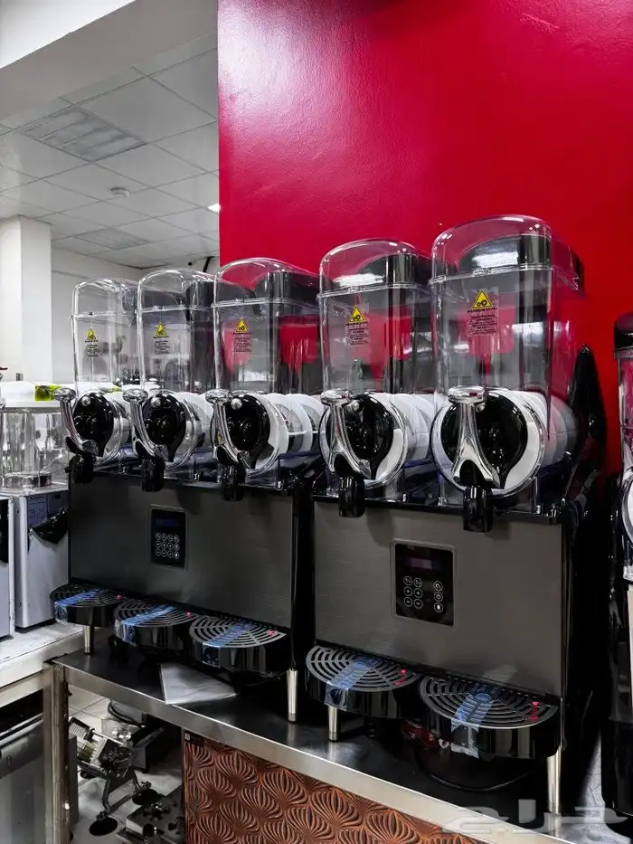 ماكينة سلاش حوضين و ثلاث أحواض 12 لتر لكل حوض 2