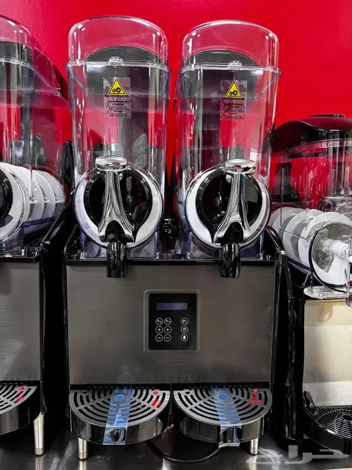 ماكينة سلاش حوضين و ثلاث أحواض 12 لتر لكل حوض 4