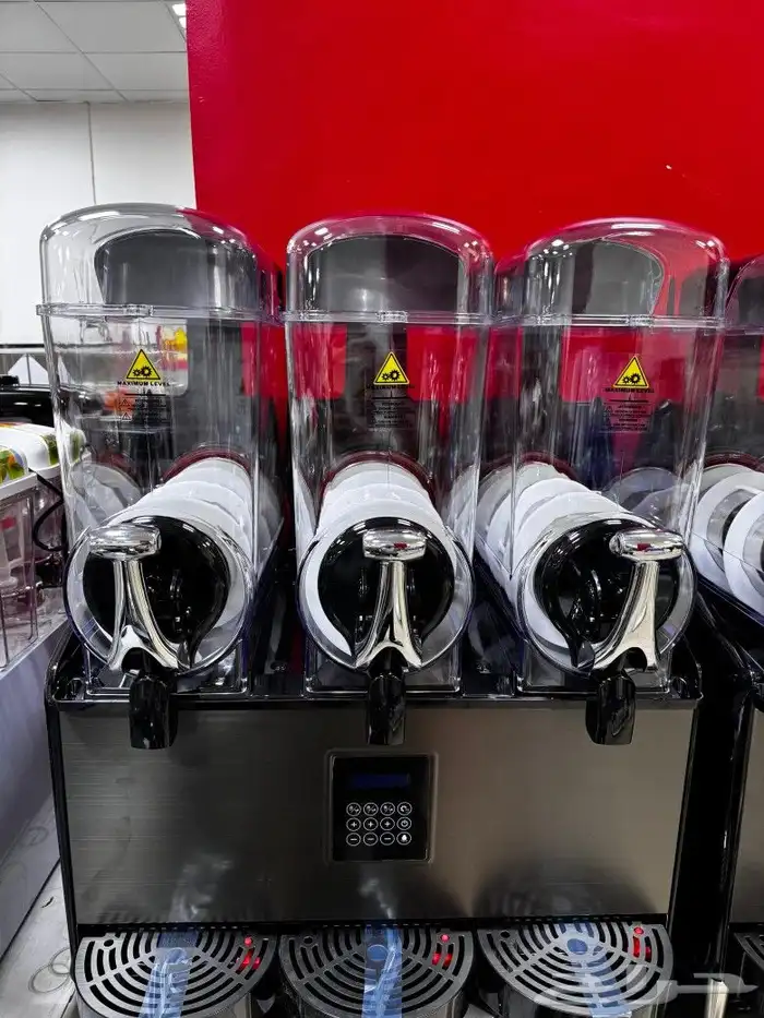 ماكينة سلاش حوضين و ثلاث أحواض 12 لتر لكل حوض 5