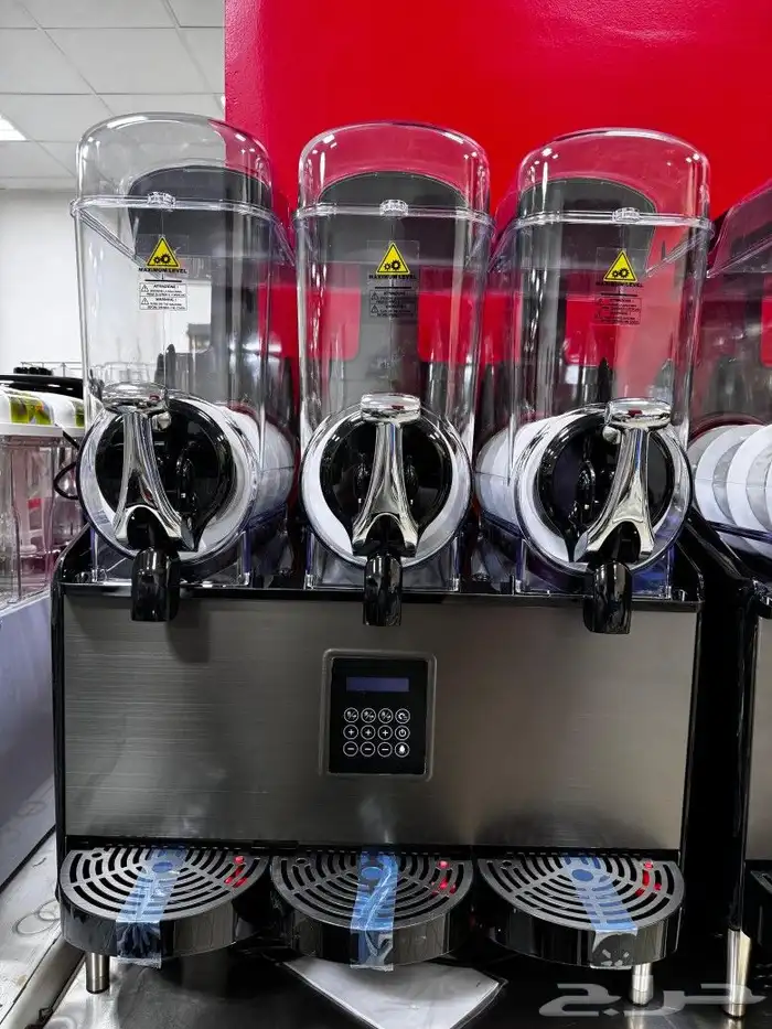 ماكينة سلاش حوضين و ثلاث أحواض 12 لتر لكل حوض 3