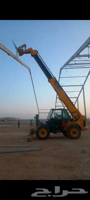 جي سي بي تليهندر رافعه تلسكوب للإيجار اليومي والشهري 7