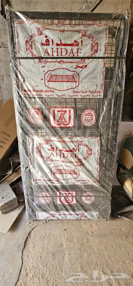 سرير حديد دور  100 سرير دورين ب 180 مراتب ضعط .60 12 سم.ب 70 5