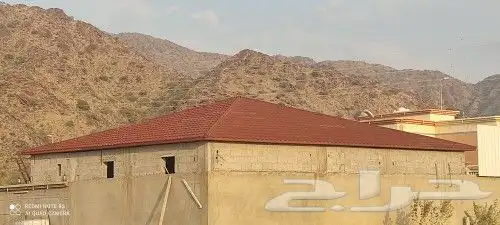 قرميد جمالون مشبات بيوت شعر قماش مظلات سواتر 5