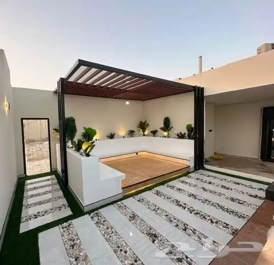 تنسيق حدائق المدينه 7