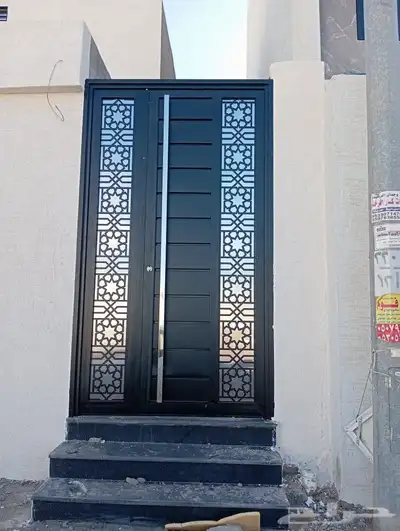 ورشه مركز الادنان حداد باب حديده خارجي مدخل شباك حديد خارجي 0