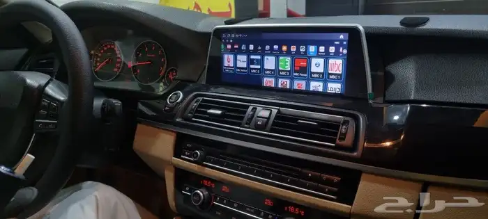 شاشة BMW 7sires لموديل 2010 _ 2015 5