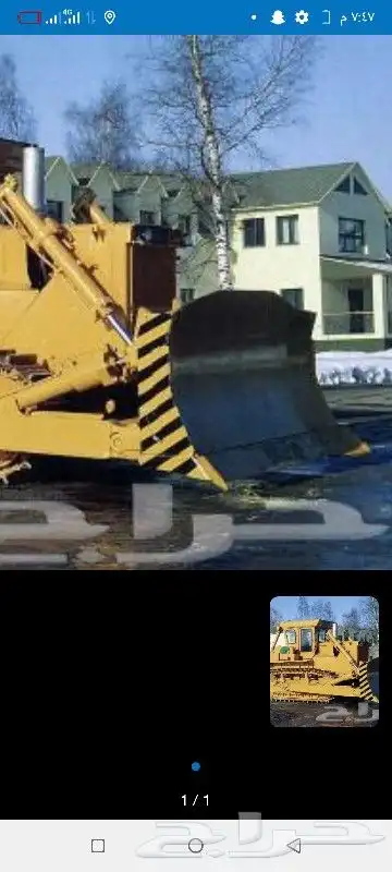 بلدوزر للايجار يوميه او قطوعه بلدوزر كماتسو 155 1