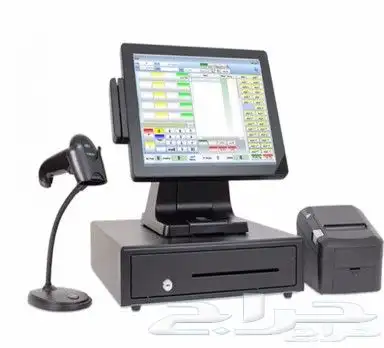 جهاز كاشير متكامل كاشير مغسلة كاشير بوفيه كاشير مطعم وحلاق 0