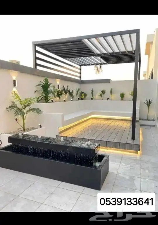 مظلات وسواتر وبرجولات جلسات خارجيه وبيوت شعر ملكي للمقاولات 18