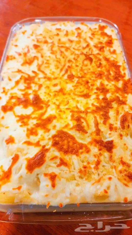 مكرونة بالبشاميل 2