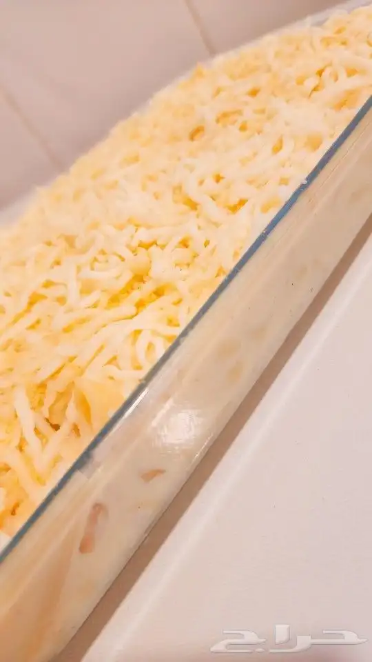 مكرونة بالبشاميل 0