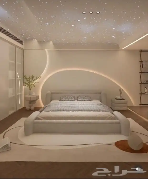 ديكور جميل لجدران غرفة النوم(VIP Bedroom back Decorations. 3