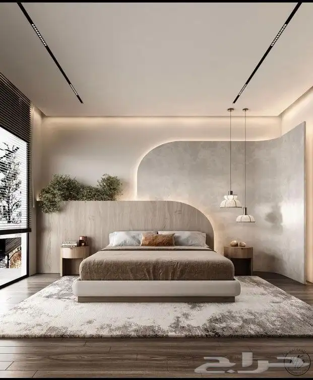 ديكور جميل لجدران غرفة النوم(VIP Bedroom back Decorations. 7