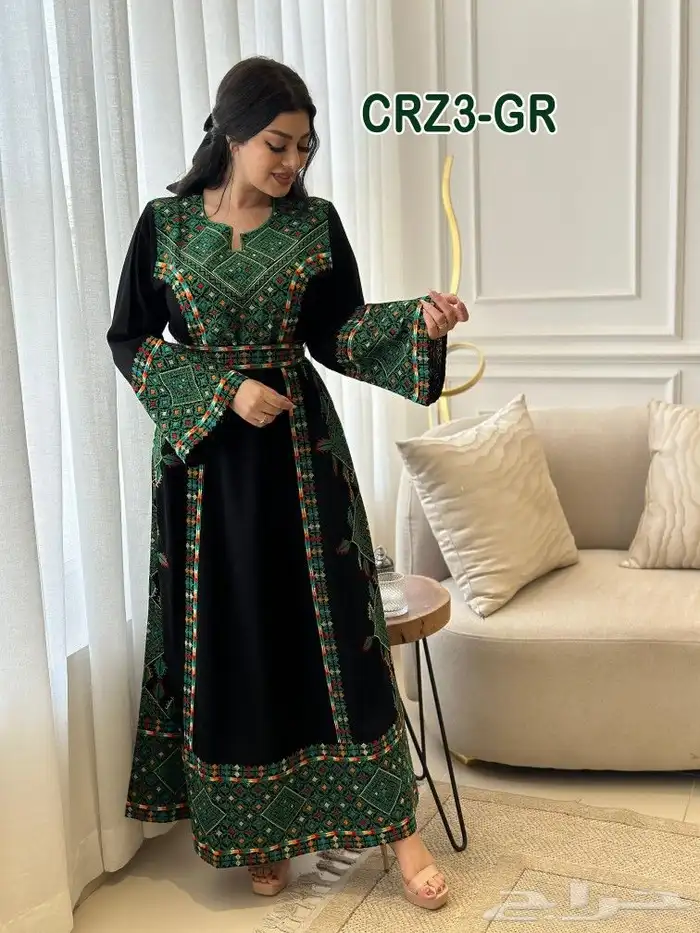 جلابيات الزي الاردني 4