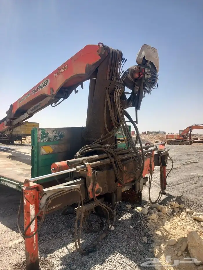 ونش سطحه بلوك للبيع 12متر 7
