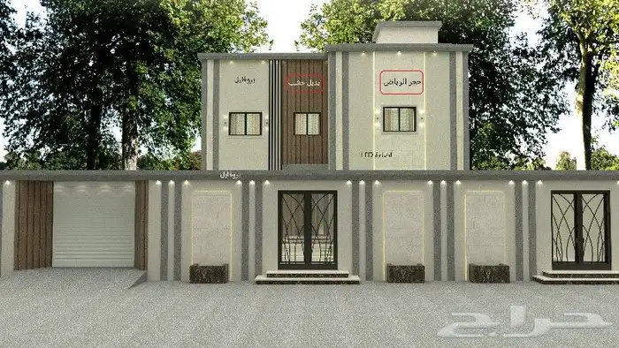 تصميمات عصريه للواجهات 1