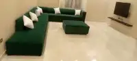 الركن الراقي تفصيل جميع انواع لكنب وستاير وتنجيد جميع الكنب 3